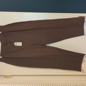 Universal Standard size S raisin wide leg Terry sweatpant